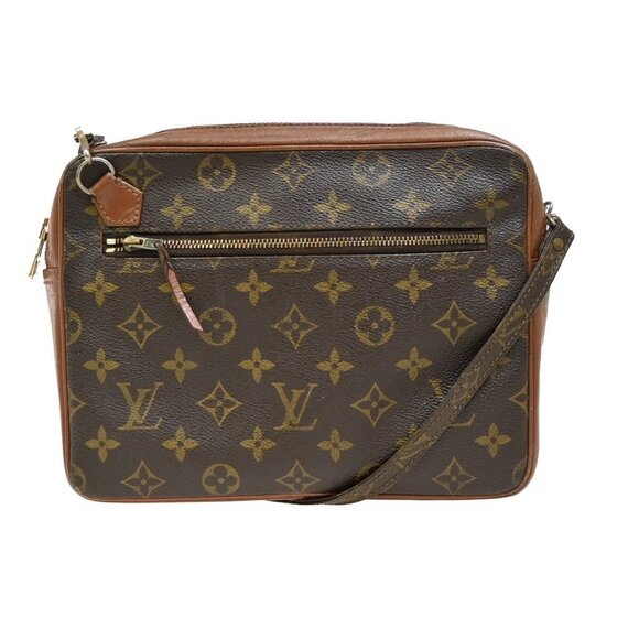 LOUIS VUITTON Pochette Sport Shoulder Bag Monogram Brown - Picture 1 of 16